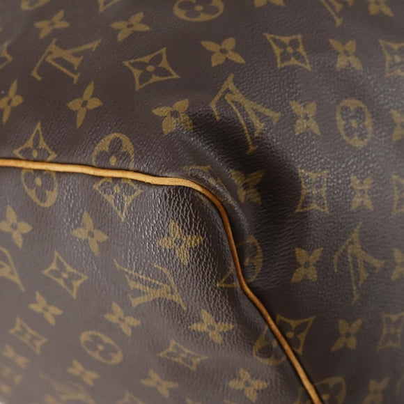 LOUIS VUITTON Monogram Keepall 55 Boston Bag M41424 LV Auth SW1778