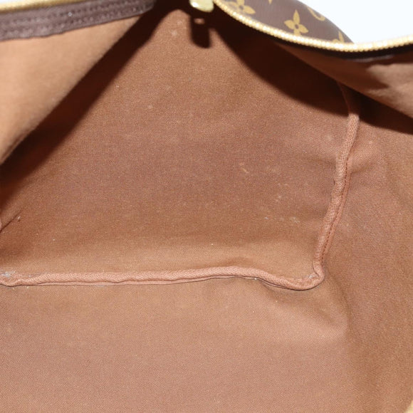 LOUIS VUITTON Monogram Keepall 55 Boston Bag M41424 LV Auth SW1778