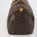 LOUIS VUITTON Monogram Keepall 55 Boston Bag M41424 LV Auth SW1778-3