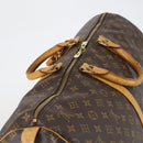 LOUIS VUITTON Monogram Keepall 55 Boston Bag M41424 LV Auth SW1778-6