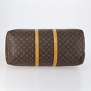 LOUIS VUITTON Monogram Keepall 55 Boston Bag M41424 LV Auth SW1778-5