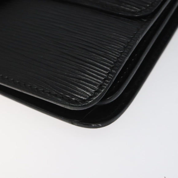 LOUIS VUITTON Epi Free Run Shoulder Bag Green Black M52414 LV Auth sw178