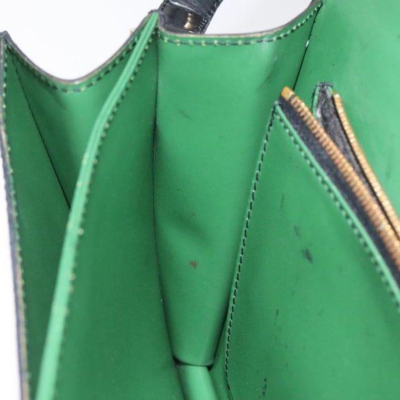 LOUIS VUITTON Epi Free Run Shoulder Bag Green Black M52414 LV Auth sw178