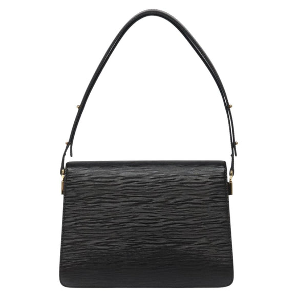 LOUIS VUITTON Epi Free Run Shoulder Bag Green Black M52414 LV Auth sw178