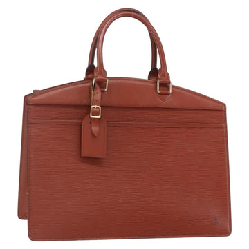 LOUIS VUITTON Epi Riviera Hand Bag Brown M48183 LV Auth SW1781