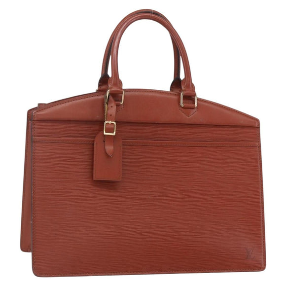 LOUIS VUITTON Epi Riviera Hand Bag Brown M48183 LV Auth SW1781