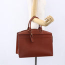 LOUIS VUITTON Epi Riviera Hand Bag Brown M48183 LV Auth SW1781-21
