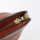 LOUIS VUITTON Epi Saint Jacques Shopping Shoulder Bag Brown M52263 Auth SW1782-10