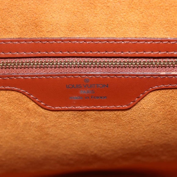 LOUIS VUITTON Epi Saint Jacques Shopping Shoulder Bag Brown M52263 Auth SW1782