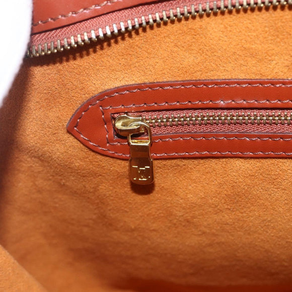 LOUIS VUITTON Epi Saint Jacques Shopping Shoulder Bag Brown M52263 Auth SW1782