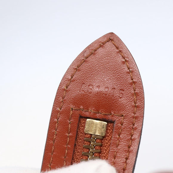 LOUIS VUITTON Epi Saint Jacques Shopping Shoulder Bag Brown M52263 Auth SW1782