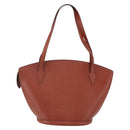LOUIS VUITTON Epi Saint Jacques Shopping Shoulder Bag Brown M52263 Auth SW1782-2