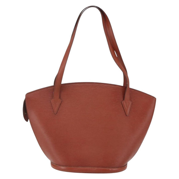 LOUIS VUITTON Epi Saint Jacques Shopping Shoulder Bag Brown M52263 Auth SW1782