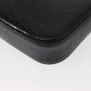 LOUIS VUITTON Epi Electric Pochette Accessoires Beutel Schwarz M4080N Auth SW1783-16