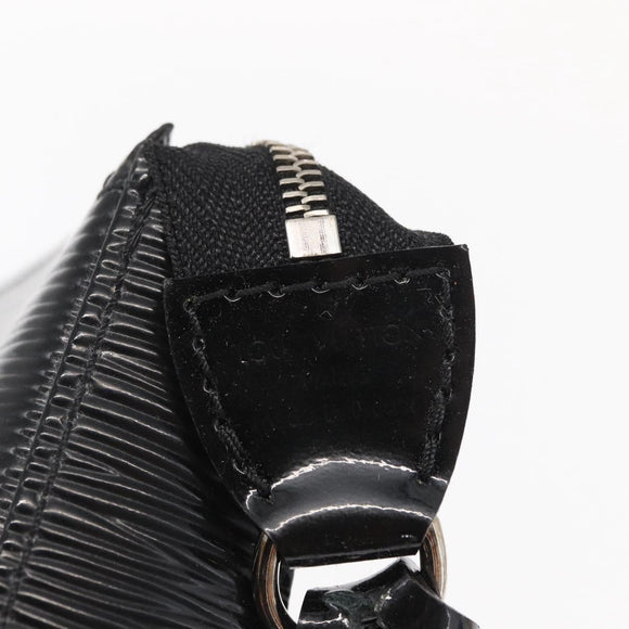 LOUIS VUITTON Epi Electric Pochette Accessoires Pouch Black M4080N Auth SW1783