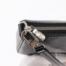 LOUIS VUITTON Epi Electric Pochette Accessoires Pouch Black M4080N Auth SW1783-10