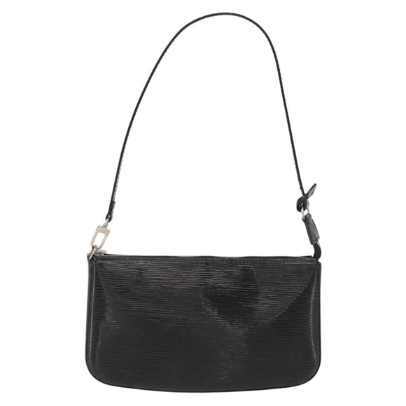 LOUIS VUITTON Epi Electric Pochette Accessoires Beutel Schwarz M4080N Auth SW1783