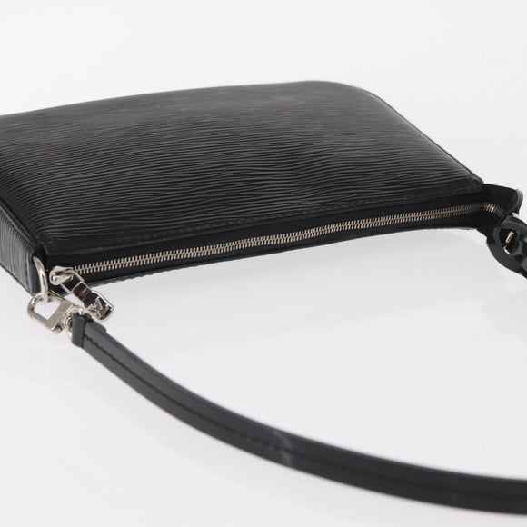 LOUIS VUITTON Epi Electric Pochette Accessoires Beutel Schwarz M4080N Auth SW1783