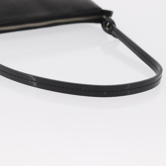 LOUIS VUITTON Epi Electric Pochette Accessoires Beutel Schwarz M4080N Auth SW1783