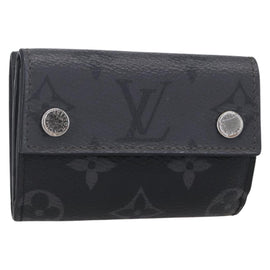 LOUIS VUITTON Eclipse Reverse Discovery Compact Wallet M45417 Auth SW1784