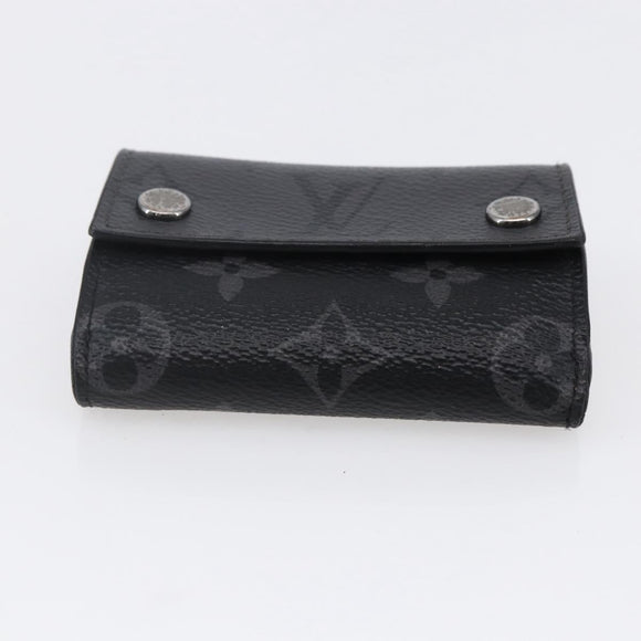 LOUIS VUITTON Eclipse Reverse Discovery Compact Wallet M45417 Auth SW1784