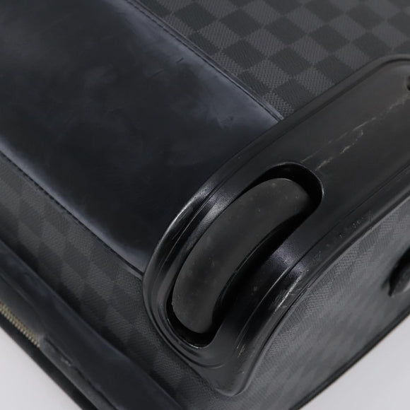 LOUIS VUITTON Damier Graphite Pegas 55 N23300 LV Auth SW1785