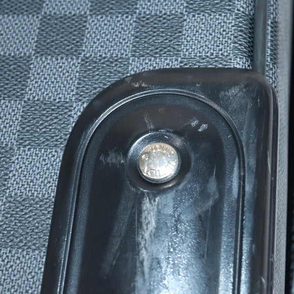 LOUIS VUITTON Damier Graphite Pegas 55 N23300 LV Auth SW1785