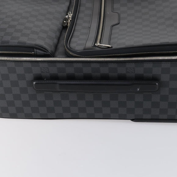 LOUIS VUITTON Damier Graphite Pegas 55 N23300 LV Auth SW1785