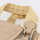 Chloe Tote Bag Leather Beige Brown Auth SW1787-8