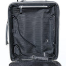 PRADA Carry Case Nylon Leather Black Silver Auth SW1789-27