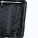 PRADA Carry Case Nylon Leather Black Silver Auth SW1789-28