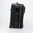 PRADA Carry Case Nylon Leather Black Silver Auth SW1789-4
