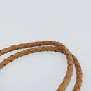 CELINE Macadam Canvas Tote Bag PVC Leather 2way Brown Gold Auth SW1793-8