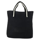 GUCCI GG Canvas Sherry Line Hand Bag Black 123439 Auth SW1801-13