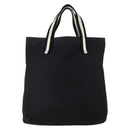 GUCCI GG Canvas Sherry Line Hand Bag Black 123439 Auth SW1801-2