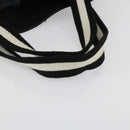 GUCCI GG Canvas Sherry Line Hand Bag Black 123439 Auth SW1801-7