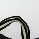 GUCCI GG Canvas Sherry Line Hand Bag Black 123439 Auth SW1801-8