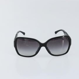CHANEL Sunglasses plastic Black CC Auth SW1805 - 0