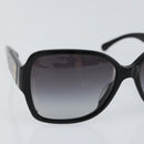 CHANEL Sunglasses plastic Black CC Auth SW1805-6