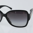 CHANEL Sunglasses plastic Black CC Auth SW1805-7