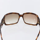 CHANEL Sunglasses plastic Brown CC Auth SW1806-8