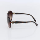 CHANEL Sunglasses plastic Brown CC Auth SW1807-5