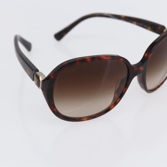 CHANEL Sunglasses plastic Brown CC Auth SW1807