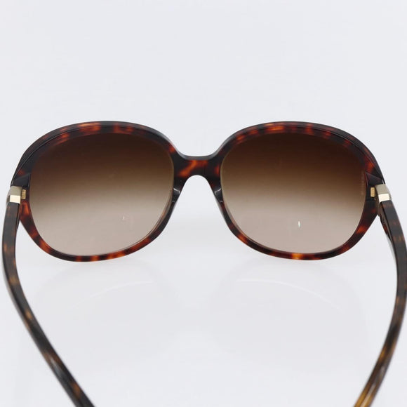 CHANEL Sunglasses plastic Brown CC Auth SW1807