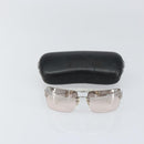 CHANEL Sunglasses plastic Clear CC Auth SW1808-12
