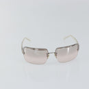 CHANEL Sunglasses plastic Clear CC Auth SW1808-2