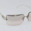 CHANEL Sunglasses plastic Clear CC Auth SW1808-6