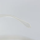 CHANEL Sunglasses plastic Clear CC Auth SW1808-9