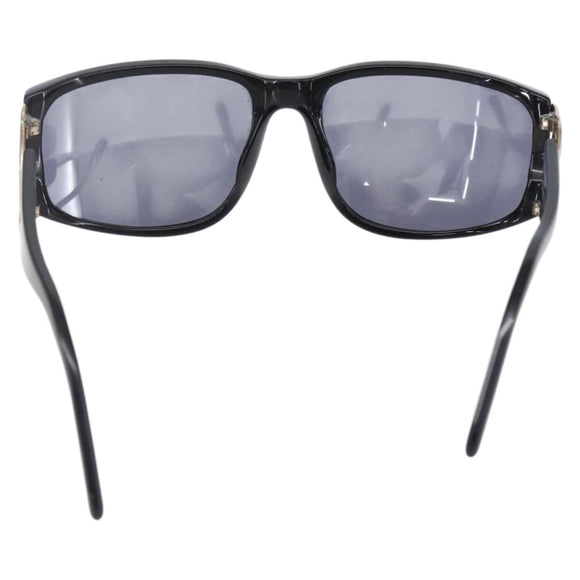 CHANEL Sunglasses plastic Black CC Auth SW1810