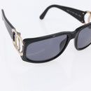 CHANEL Sunglasses plastic Black CC Auth SW1810-6